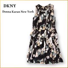 ◆Donna Karan 花柄Aラインワンピース A08783EW01334_fw_thumbM.jpg