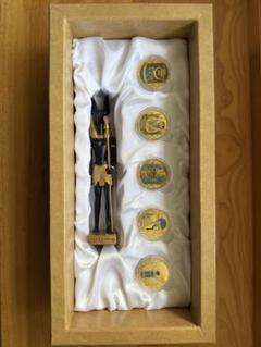 【新品、本物、当店在庫だから安心】 IMPERIAL TREASURES エジプト ツタンカーメン コイン アヌビス コレクション