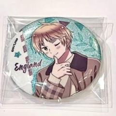 【新品未開封】ヘタリア イギリス レザーバッジ ヘタリア World☆Stars 描き下ろしイラスト イギリス 遊園地ver