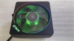 AMD Ryzen 9 純正 Wraith Prism CPUクーラー LED