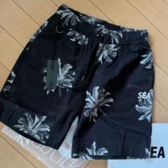 WIND AND SEA BLACK PALM TREE PATTERN