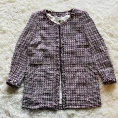 ★LINTONツイード★ジャーナルスタンダードレサージュ ツイードジャケット journal standard L'essage（ジャーナルスタンダードレサージュ