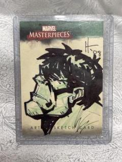 スケッチカード　マーベル スケッチカード Upper Deck Marvel Annual