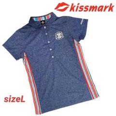 Kissmark GOLF キスマークゴルフ レディースウェア 半袖ポロシャツL