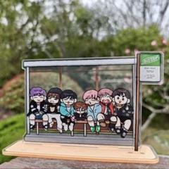 BTS グクトゥギ モックニム 中国限定 バス停 アクリルスタンド