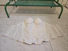 hugge bridal ホワイトストラップレスコルセット　b70