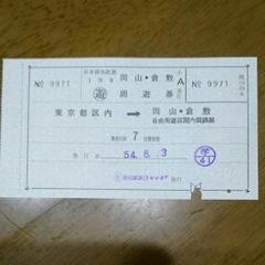 使用済 国鉄 切符 2枚 四国周遊乗車券 関西汽船航路券引換票 大阪 神戸 2025年最新】国鉄周遊券の人気アイテム - メルカリ