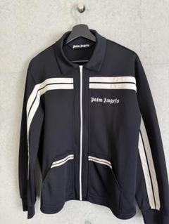 Palm Angels ストライプジャケット ベージュ Palm Angels Kids ストライプトリム トラックジャケット