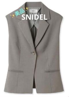 2025年最新】Snidel カラー：グレイ系 ベスト・ジレの人気