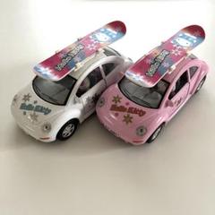 Hello Kitty キティちゃん ミニカー 2台セット - メルカリ
