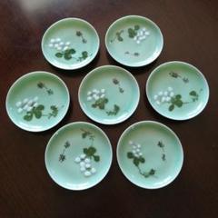 瀬戸焼　青華園製中皿　10枚　15cm　明治～大正期 瀬戸焼 クロム青磁皿 7枚 13cm 明治〜大正期 - メルカリ