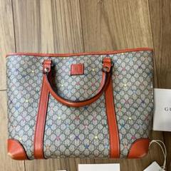 Gucci 星柄 ハンドバッグ ベージュ オレンジ 楽天市場】グッチ キッズライン トートバッグ GUCCI KIDS 410818
