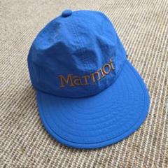 Marmot 青色 キャップ Fサイズ アジャスター付き Marmot 青色 キャップ Fサイズ アジャスター付き - メルカリ