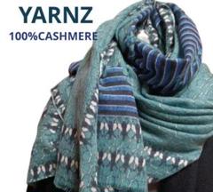 YARNZ 大判ストール カシミヤ100% 可愛い蜂柄 YARNZ 大判ストール カシミヤ100% 可愛い蜂柄 - メルカリ