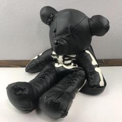 新品未使用 ガイコツボーンベア PUレザー リュック 骸骨 クマ ぬいぐるみ