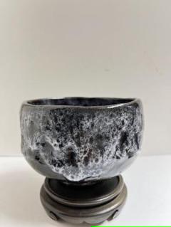 2168 大樋焼　中村定甫造　水指　共箱　茶道具 2168 大樋焼 中村定甫造 水指 共箱 茶道具