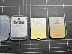 PlayStation 1 と2 メモリーカード