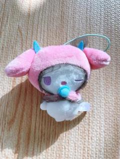 サンリオキャラクターズ　こあくまナイトシュガーパーティマスコット マイメロディ