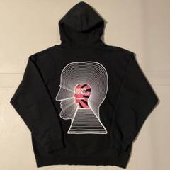 希少 サスクワッチファブリックス ペイント ビンテージ加工 パーカー M 希少 サスクワッチファブリックス ペイント ビンテージ加工