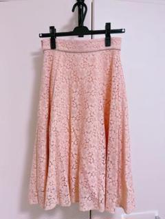 MISCH MASCH ミッシュマッシュ　レース スカート　ピンク　Mサイズ
