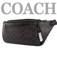✨タグ付き新品✨ COACH コーチ リーグ ベルト　バッグ ボディバッグ