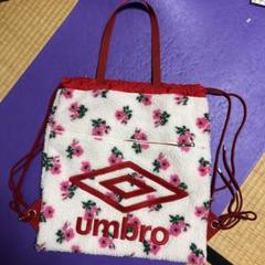 キャセリーニ　umbro バックパック　2way ボア　バッグ　花柄　アンブロ キャセリーニ umbro バックパック 2way ボア バッグ 花柄