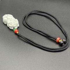 翡翠の貔貅 ペンダントネックレス②
