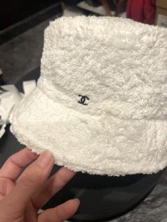 ❣️レア❣️CHANEL シャネル ハット ココマーク ロゴ バケット S CHANEL - CHANEL シャネル☆ほぼ新品 レア ココマーク ハット
