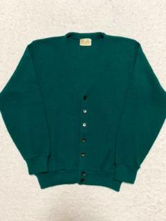 ★美品★Sears シアーズ アクリル カーディガン 緑 L カートコバーンのサムネイル