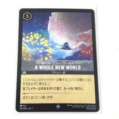 ロルカナ　ホールニューワールド　4枚セット ディズニー・ロルカナ・トレーディングカードゲーム】(TFC