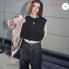 ニットベスト ショート丈 ジレ チャビー searoomlynn シールーム
