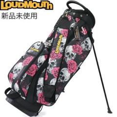 【新品】ラウドマウス キャディバッグ 8.5型 シバミーティンバー 284 ラウドマウス キャディバッグ 8 5型 シバミーティンバー 284