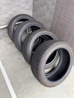 中古スタッドレス245/40R18ダンロップ4本セット　アウディA5  ＷＲＸ等 バリ溝】MAK LOWE FF 18in 8J +44 PCD112 ピレリ ウィンター