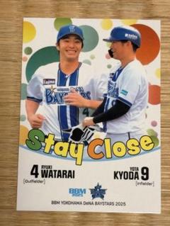 【横浜ベイスターズ 松尾汐恩 度会隆輝】BBM ルーキー メモラビリア 横浜ベイスターズ 松尾汐恩 度会隆輝】BBM ルーキー