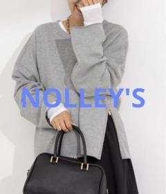 ノーリーズ NOLLY’S パーカー　新品未使用 グレー 2025年最新】NOLLEY'S パーカーの人気アイテム - メルカリ