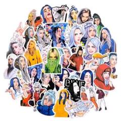 【超大人気!】 Billie Eilish ステッカー50枚セット!M30c