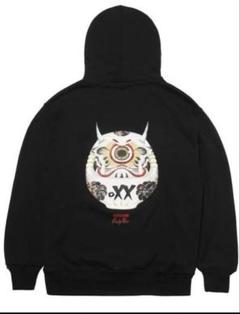Candy Foxx ( レペゼン地球 ) パーカー　L 黒studio studio Candy Foxx キャンディーフォックス スウェットパーカー