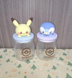 ポケモン　ポケピース　ピカチュウ　ポッチャマ　キャンディボトル　2個セット