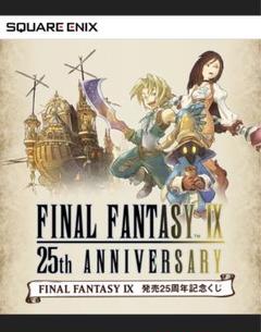 FINAL FANTASY Ⅸ 発売25周年記念くじ　1ロット未開封くじ券販促有 FINAL FANTASY Ⅸ 発売25周年記念くじ 1ロット未開封くじ券販促