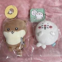 【未開封】アザラシくじ D賞 ねこ＆しお 2点セット ナガノの水族館 アザラシぬいぐるみくじ - ナガノマーケット