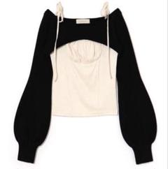 andmary Sophia layered tops アンドマリー ANDMARY】Sophia layered tops