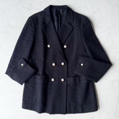 極美品✨23SS 定価6.9万　アナイ　スラブツイードジャケット　パール釦　紺 m74300019283_1.jpg?1736680325