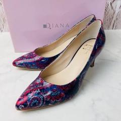 DIANA ダイアナ ブルー ゴッホ ラメ生地 フラットシューズ　新品未使用 2025年最新】ダイアナ ゴッホの人気アイテム - メルカリ