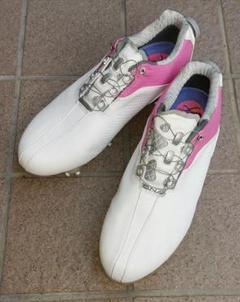 ♡美品♡FootJoy ゴルフシューズ BOA ホワイト/ピンク 楽天市場】FOOTJOY フットジョイ ゴルフ シューズ レディース