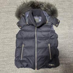 【超目玉枠】 わたし様専用出品‼️ TATRAS ネイビーダウンベスト ウール素材 ジャケット・アウター