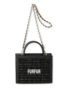 2025年最新】furfur ツイードロゴトートバッグの人気アイテム