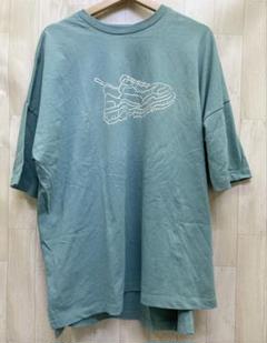 MOUSSY STUDIOWEAR スニーカープリントBIG Tシャツ