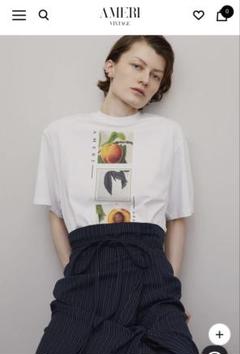 アメリヴィンテージ AMERI LOUISE ART TEE チュール シャツ アメリヴィンテージ AMERI LOUISE ART TEE チュール シャツ（NEW