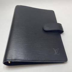 【真贋鑑定済・送料無料】ルイヴィトン エピ 手帳カバー