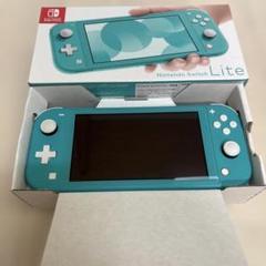 Nintendo Switch Lite ターコイズ 本体 充電器付き
